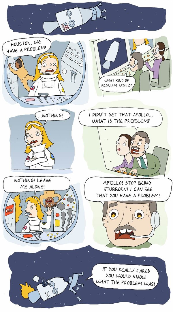 Houston, we have a problem!